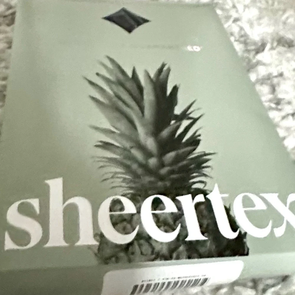 ‼️RARE‼️🎸SHEERTEX🎸🔥NWT🔥High Rise Tummy Smoothing Sheer Tights in Black—S
